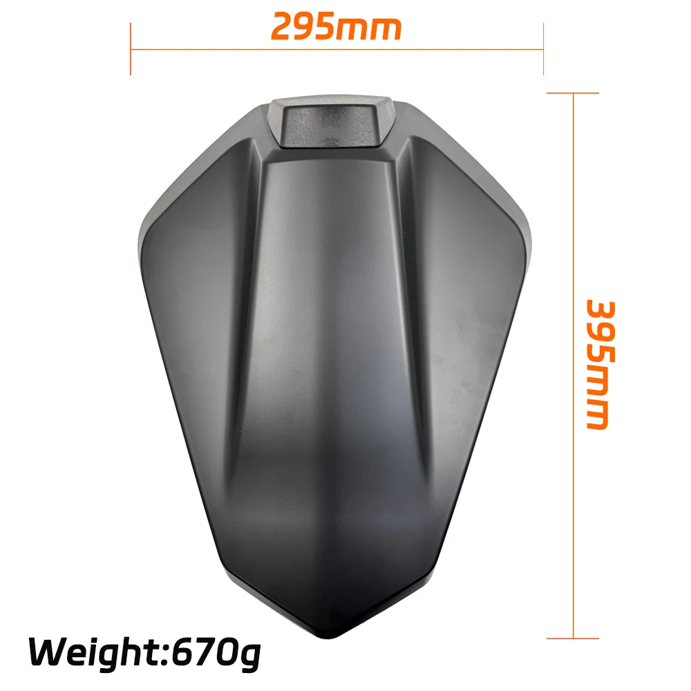 For KTM 390 125 200 250 Duke 2017 2018 2019 2020 2021 2022 2023 Motorcycle Rear Pad Pillion Passenger Seat Cover Fairing