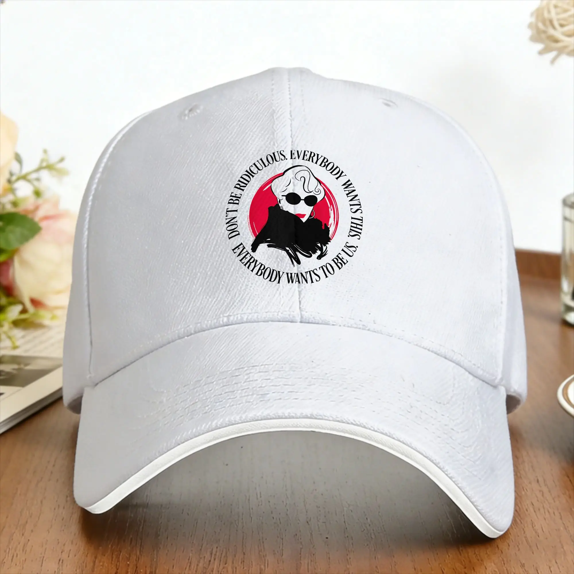 2026 New movie The Devil Wears Pradad 2 Baseball Cap Film  Men Print Trucker Hat Summer y2k Cute Hunting Camping Snapback Cap