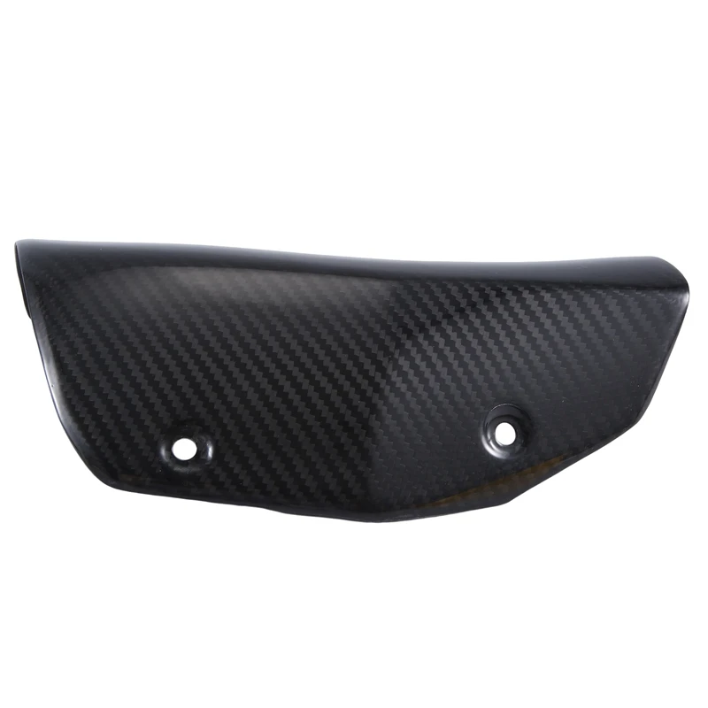 Motorcycle Exhaust Muffler Carbon Fiber Protector Escape Heat Shield Cover Guard Anti-Scalding For Yamaha R1 MT10 R3 R25 Parts