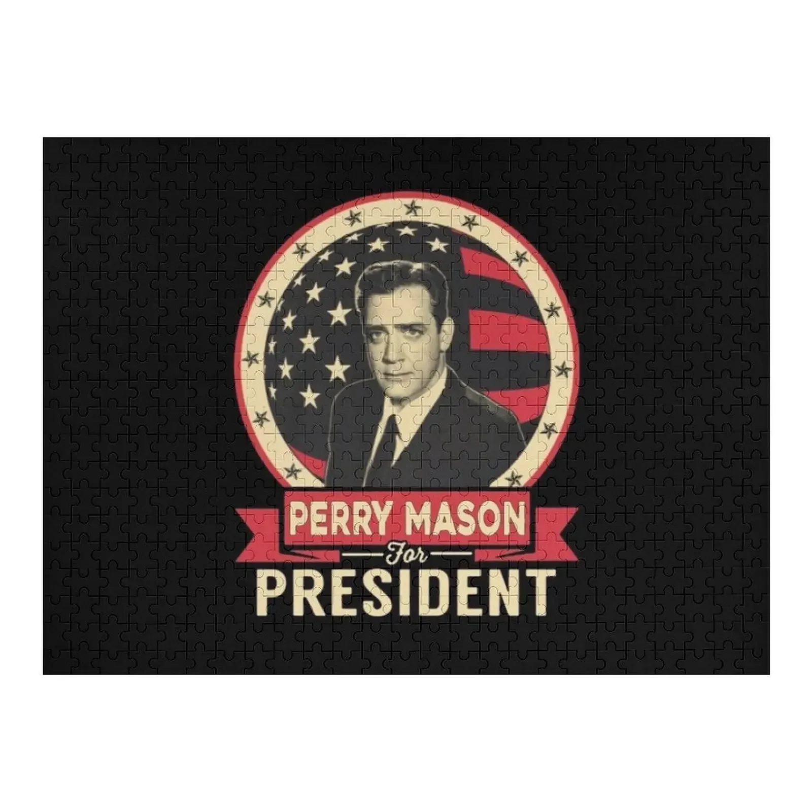 

Perry Mason for President Jigsaw Puzzle Jigsaw Pieces Adults Game Children Custom Child Gift Puzzle