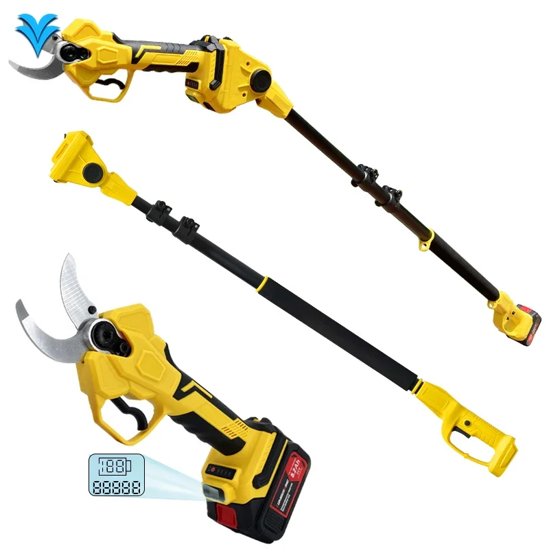 

Professional Lithium Battery Operated Pruner Saw Electric Pole Cordless Pruning Shears