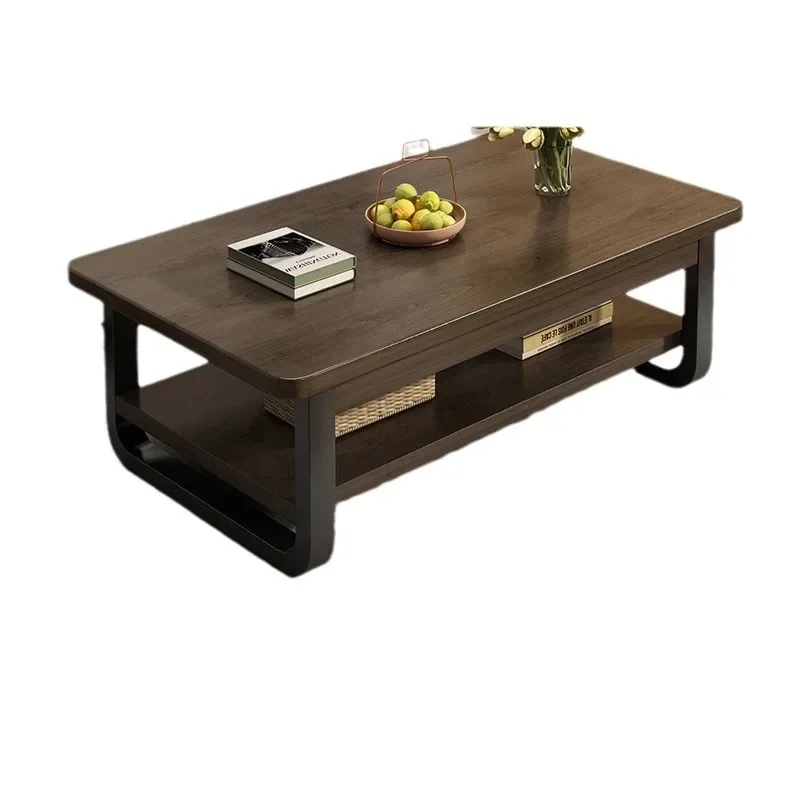 Coffee table sofa living room square table household simple small table balcony 2025 new small tea table tea table