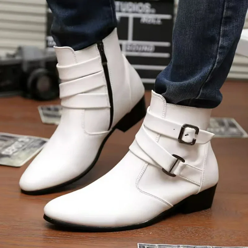 جديد الرجال الأحذية الجلدية تش - مراجعة Men Shoes Formal وسعره