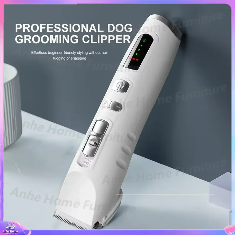 Pet Hair Trimmer Dog Grooming Clippers Cordless Cat Shaver Rechargeable Paws Care Kit Low Noise Professional Beauty