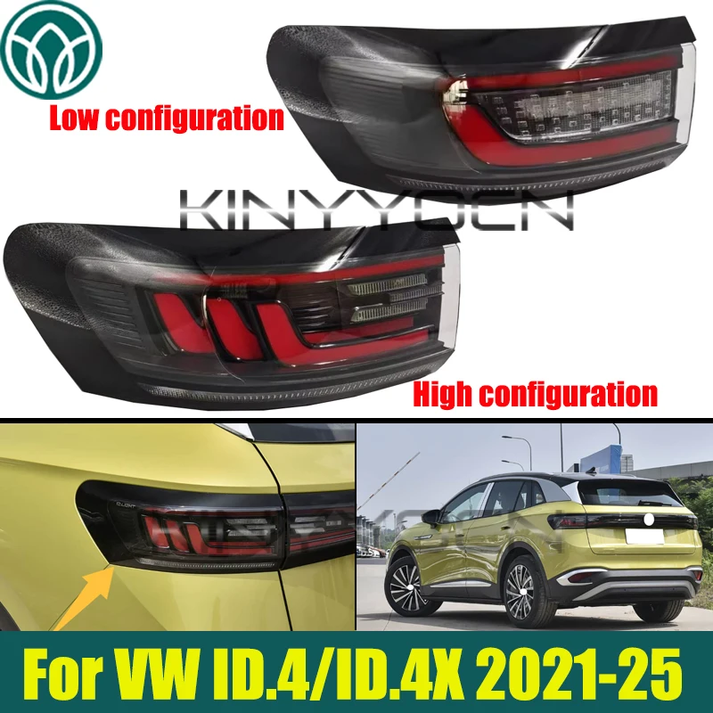 Rear Bumper TailLight TailampFor VW ID.4/ID.4X 2021 2022 2023 2024 2025 Taillight Taillamp Brake Light