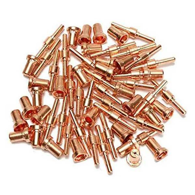 

60Pcs Tips LG-40 PT-31 Air Plasma Cutting Cutter Consumables CUT-40 CUT-50D CT-312 Swirling Rings Electrode Shield Cups jasmine