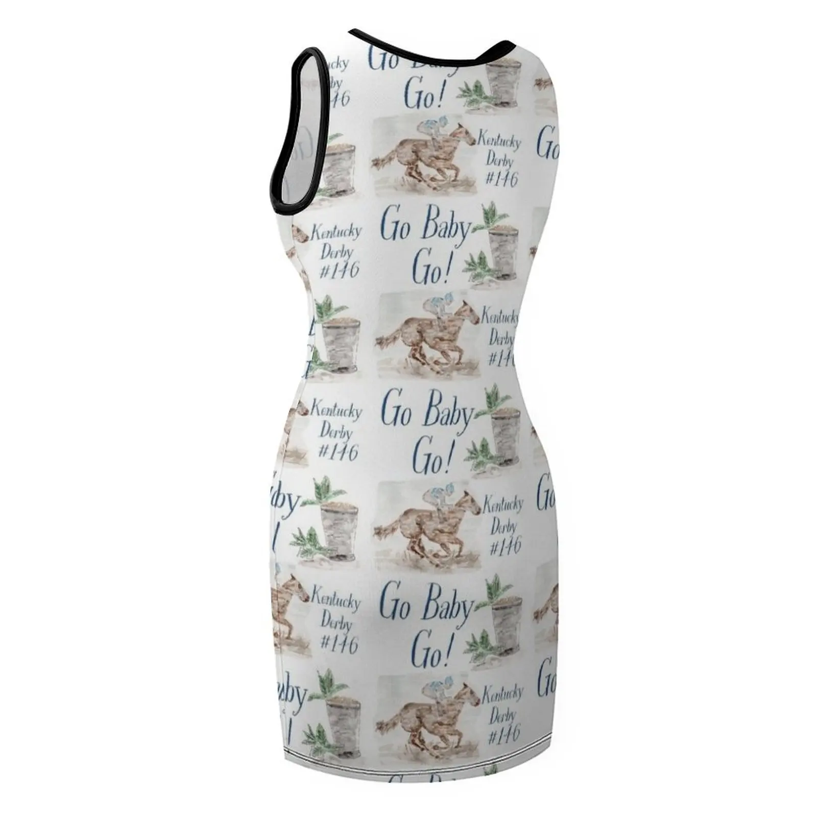 จ๊อกกี้บนม้า, มิ้นท์ จูเล็ป, เคนตักกี้ดาร์บี้, 2020 ชุดเดรสแขนกุดสำหรับงานพรอม ชุดราตรีผู้หญิง 2025