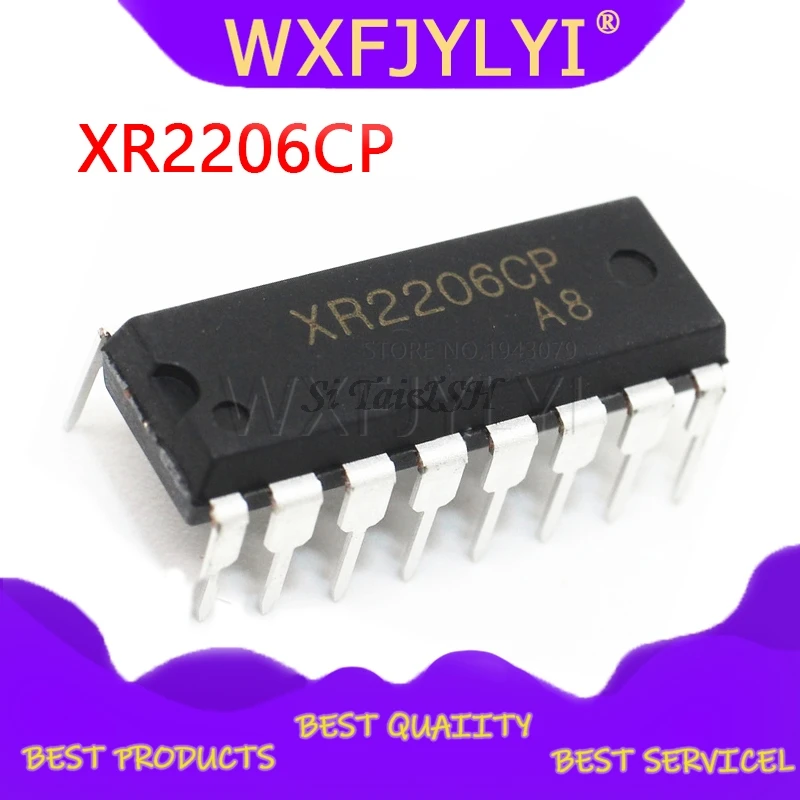 1pcs/lot XR2206CP XR-2206 XR2206 DIP-16 Monolithic Function Generator IC