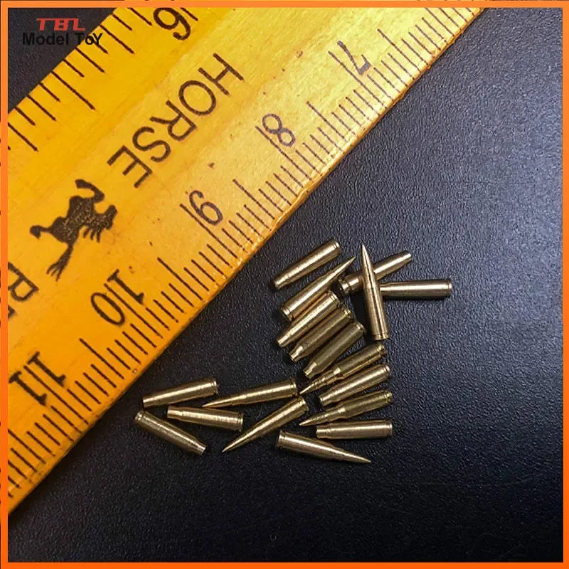 1/6 Scale Metal AK AKM Bullet Shell Case Model SS Action Figure Arms Weapon Accessories Scene Toys 1piece