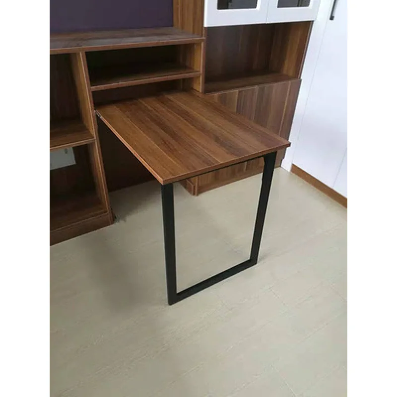 Hidden folding table frame hardware, downward folding table storage, accessory, dining table, study table, bar counter hardware