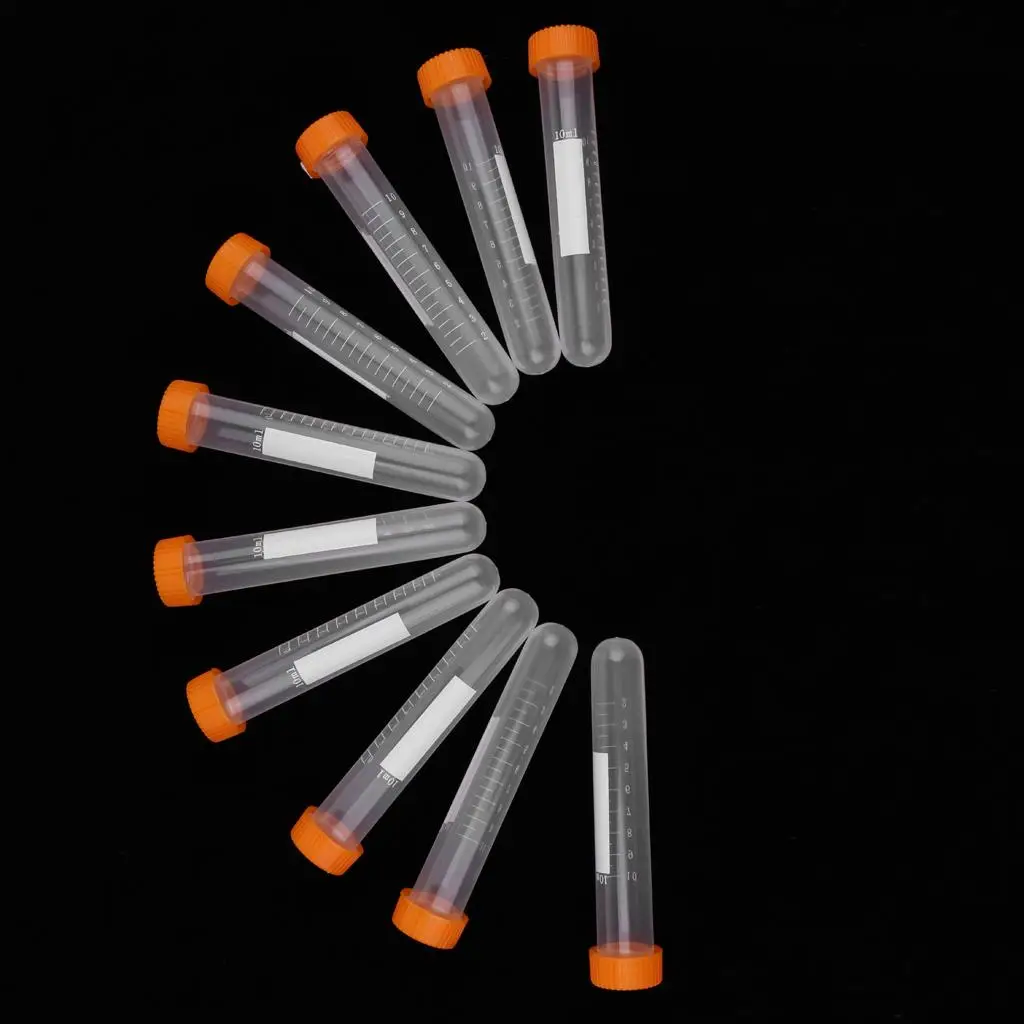 Centrifuge Tube Kit Laboratory Supplies Graduated Cylinder Plastic Sample Container for Educational Testing