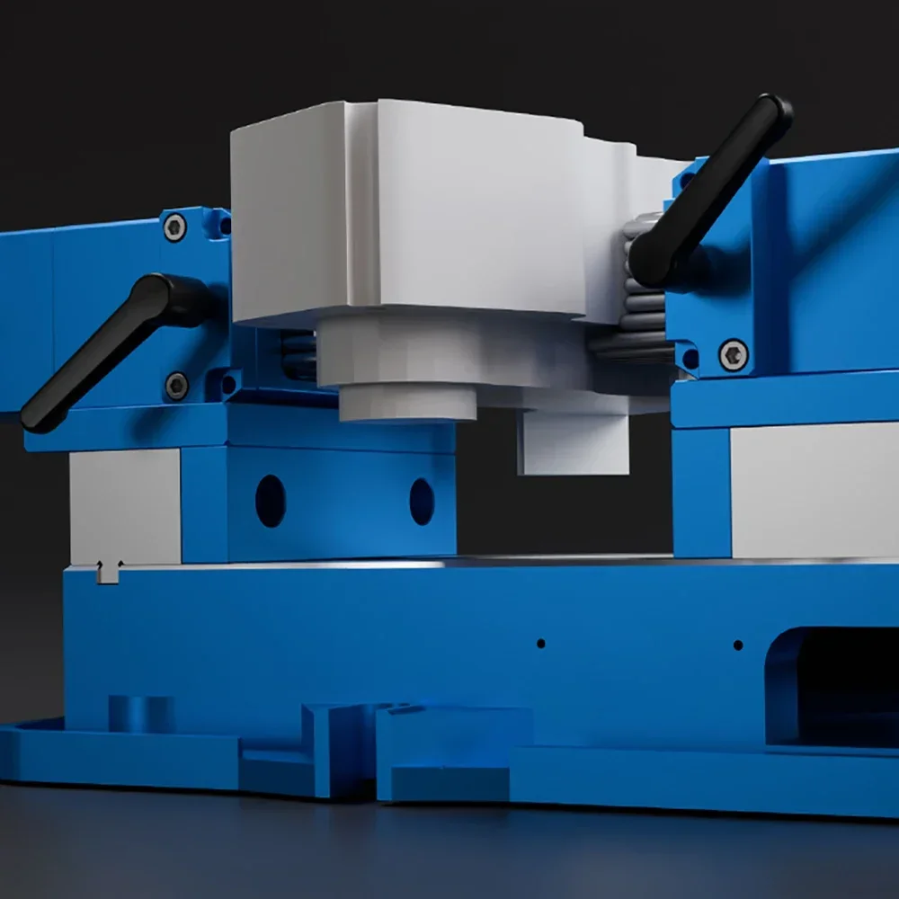 Manual Bench Vice Flexible Fixture 4/6-Inch CNC Assembly Fixed Special Clamping Tool Laser Marking Machine Holder Locator