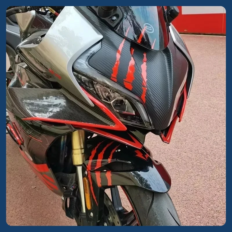 Easy To Install  Motorcycle Claw Modification Sticker, DIY Off-road Helmet Body Sticker for BMW KTM Kawasaki YAMAHA Suzuki Honda
