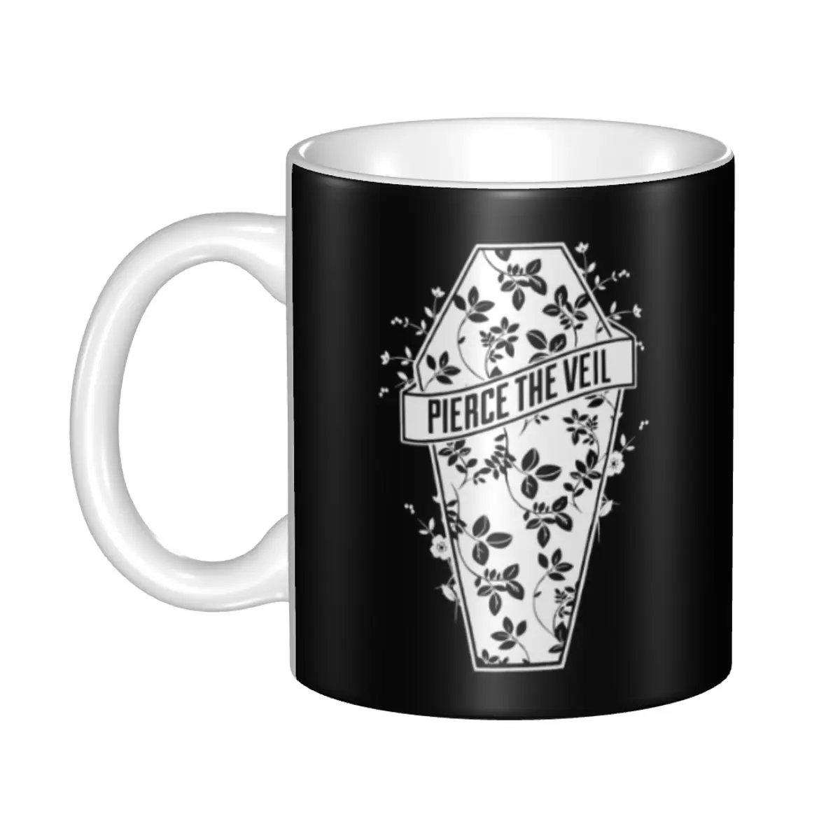 Rock Music Band Pierce Veil Coffee Mugs DIY Custom Ceramic Tea Milk Mug Cup