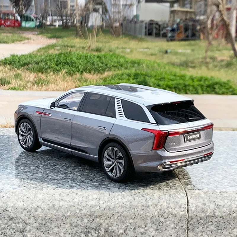 HONGQI E-HS9 1: 18 FAW CA SUV Alloy Simulation Car Model Desktop Decoration Car Decoration Adult Gift Collection Display