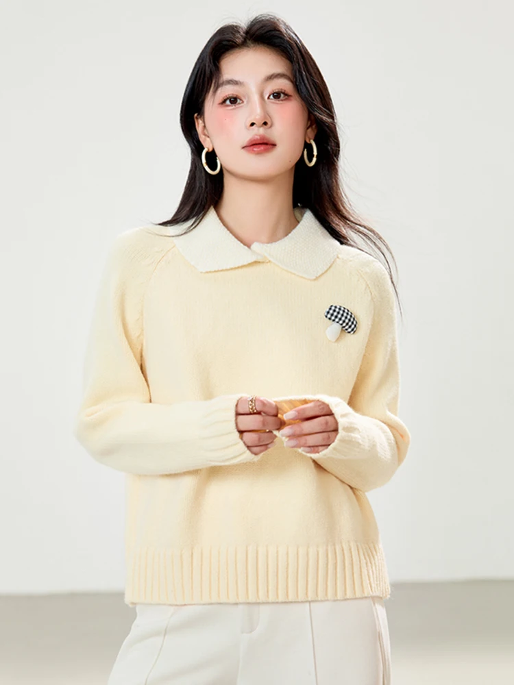 

Новинка! Женский свитер-кардиган в стиле колор-блок, свободного кроя, универсальный, для осени и зимы.