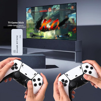 M15Pro 4K Wireless Gamepad Double Retro Handheld Game Console 20000+Game Type HD Display 2.4G Dual-Frequency Gamepad Game Gift