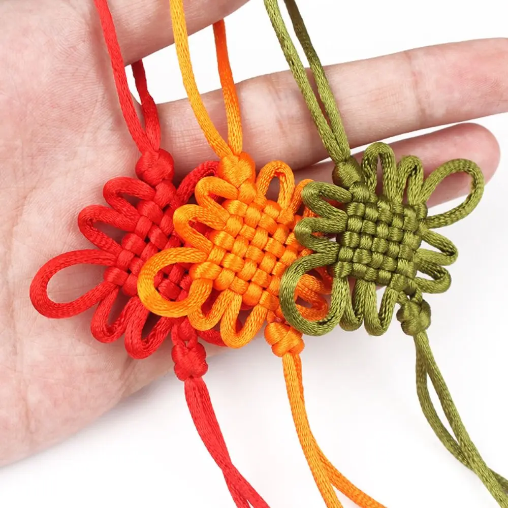 Fashion Keyring 20M Chinese Knot Rope Multi-colored Nylon Hand Knitting Rope DIY 2.5 MM Nylon Braided Cord School Bag