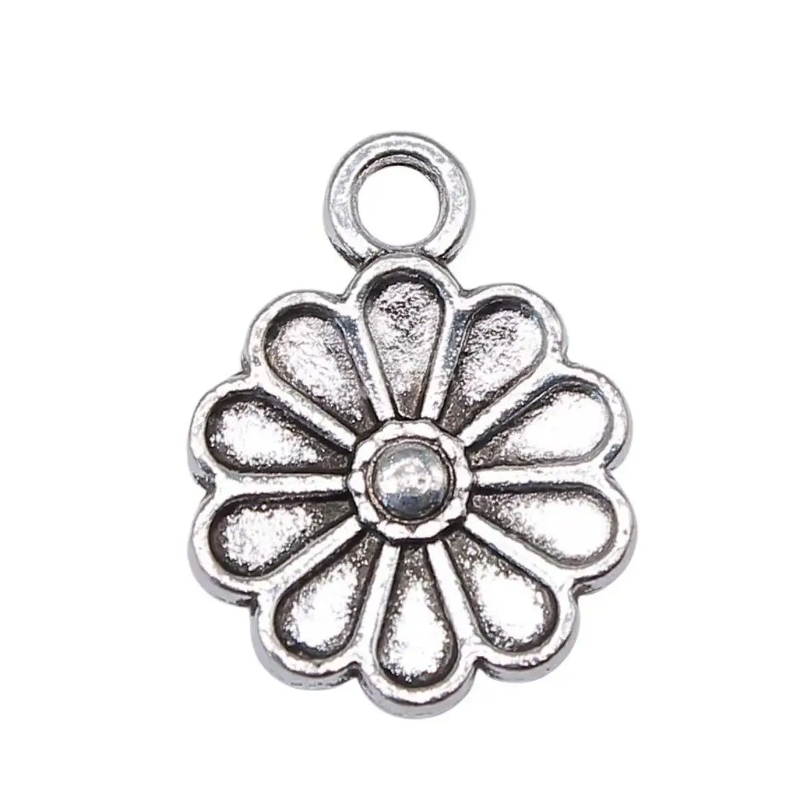 

20pcs 15mm flower charms for accessories handmade HW2813
