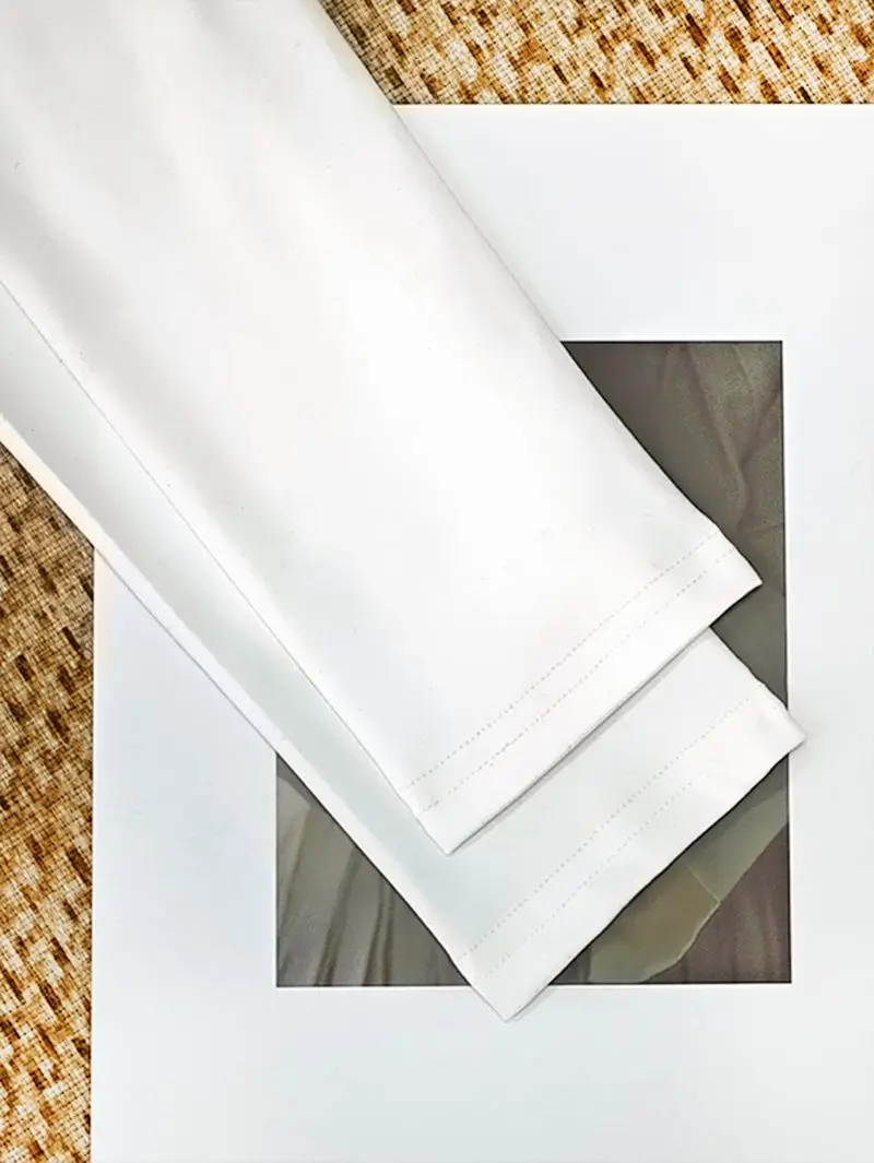 Damen Schlankmachendes Langarm-Oberteil Komfortables Vielseitiges Basic-Oberteil Einfaches Stilvolles Design für Verschiedene Anlässe – Detail 3