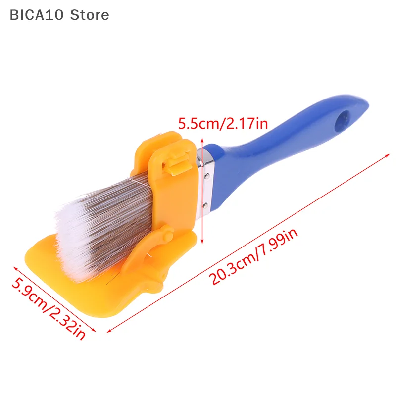 High-Performance Graffiti Brush for Painting, Dust Removal and Wall Edging; Handheld Industrial Cleaning Tool.