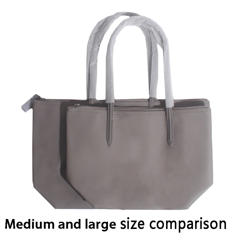 Bolso de mano de cocodrilo para mujer, bolsa de hombro de gran capacidad, impermeable, para compras, 2024