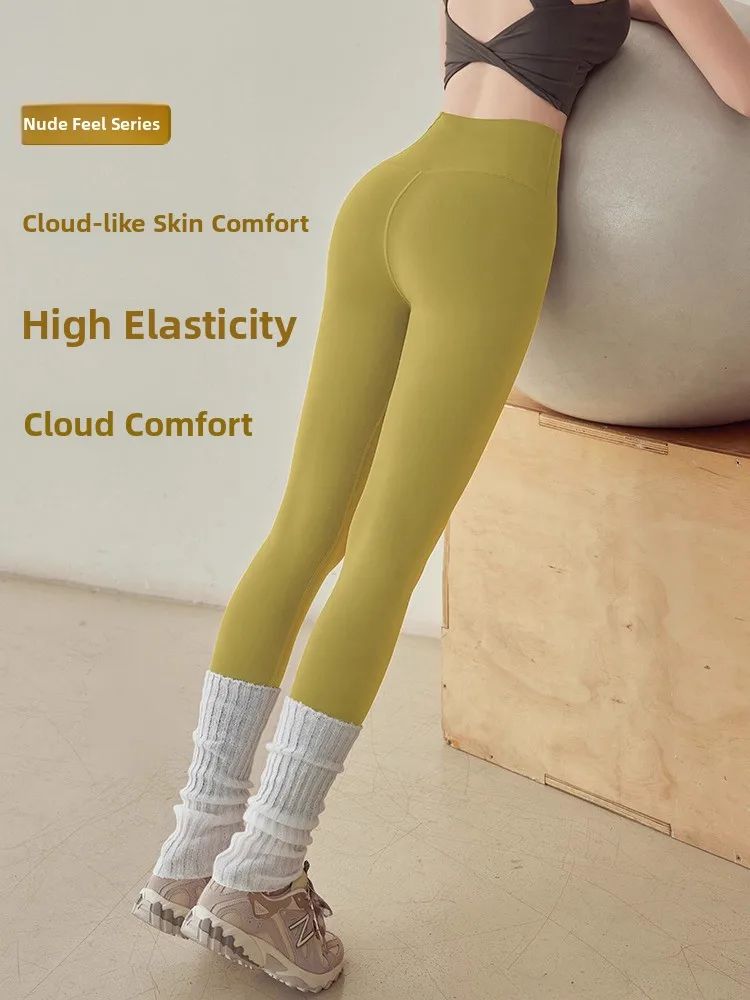 

Модные брюки для йоги с высокой талией, женские уличные спортивные узкие брюки для фитнеса, пилатеса, бега, тренировок