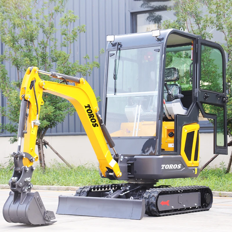 

New Farm EPA Engine Mini Digger Excavators Bagger Pelle Machine Minibagger Machinery 1.6 ton Customized mini excavator