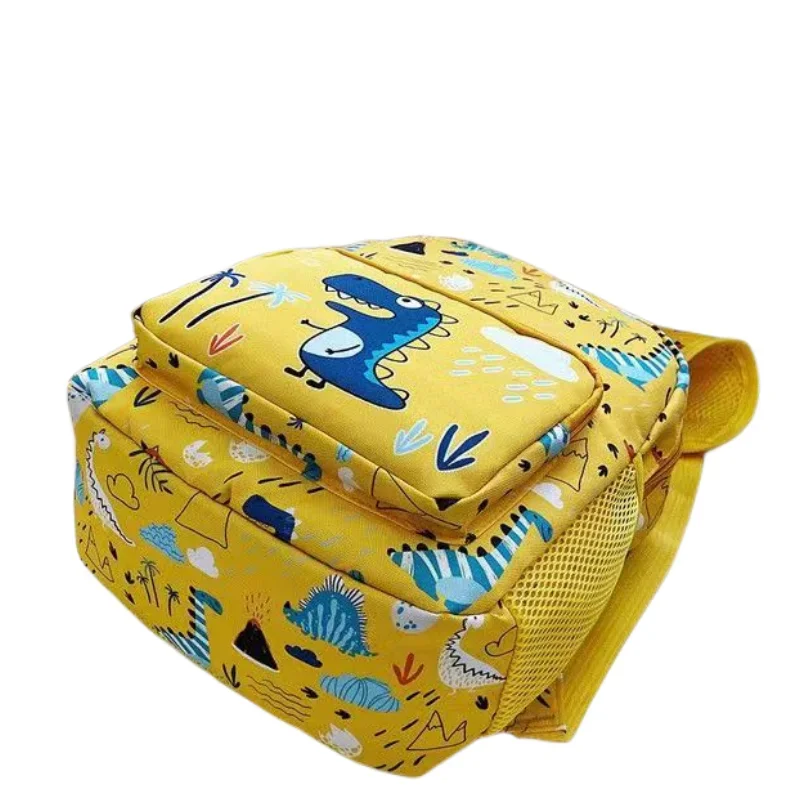 حقيبة ظهر مدرسية بطباعة ديناصور لمرحلة ما قبل المدرسة وخفيفة الوزن للفتيان والفتيات #5