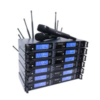 AS-9K True Diversity Karaoke Uhf Wireless Microphone System Professional Dual Channel