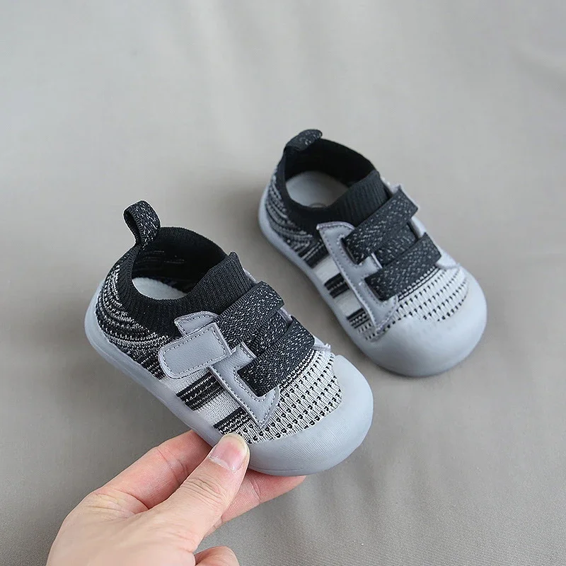 Baby Sports Shoes Mesh Breathable Boy Girls Walking Soft Soles Anti-skid Baby Shoes Boy  Children\'s Casual Sports Shoes