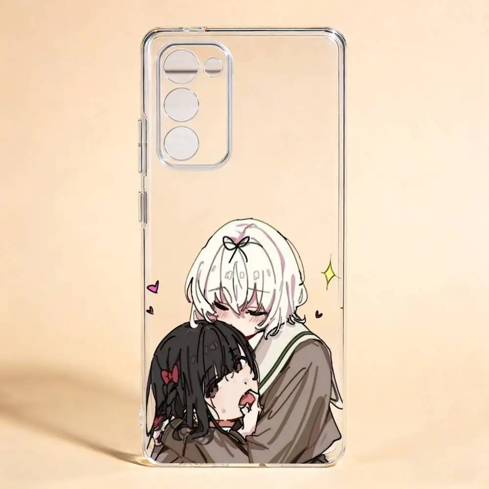 iroha sakayori Cosmic Princess Kaguya! For Samsung Galaxy S24 S25 S23 S22 S21 Transparent Cover Phone Case