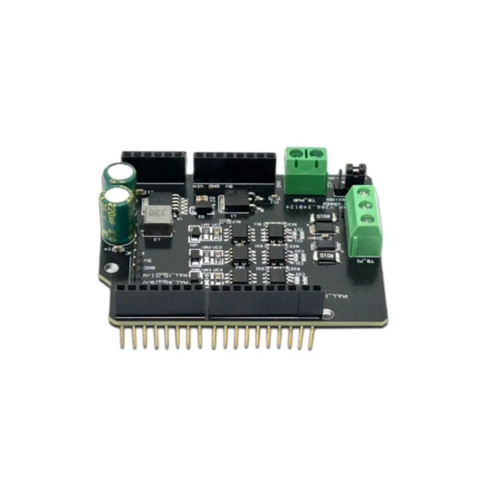 Imagem -02 - Brushless Motor Driver Board Compatível com Escudo Foc Simples Circuito Bldc V2.0.4 Dc1235v