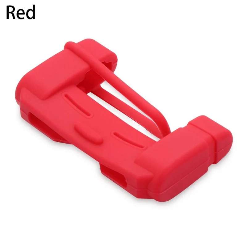 2Pcs Silicone Seat Belt Buckle Protector Anti Collision Cover Driver Co Pilot Car Interior Protective Sleeve