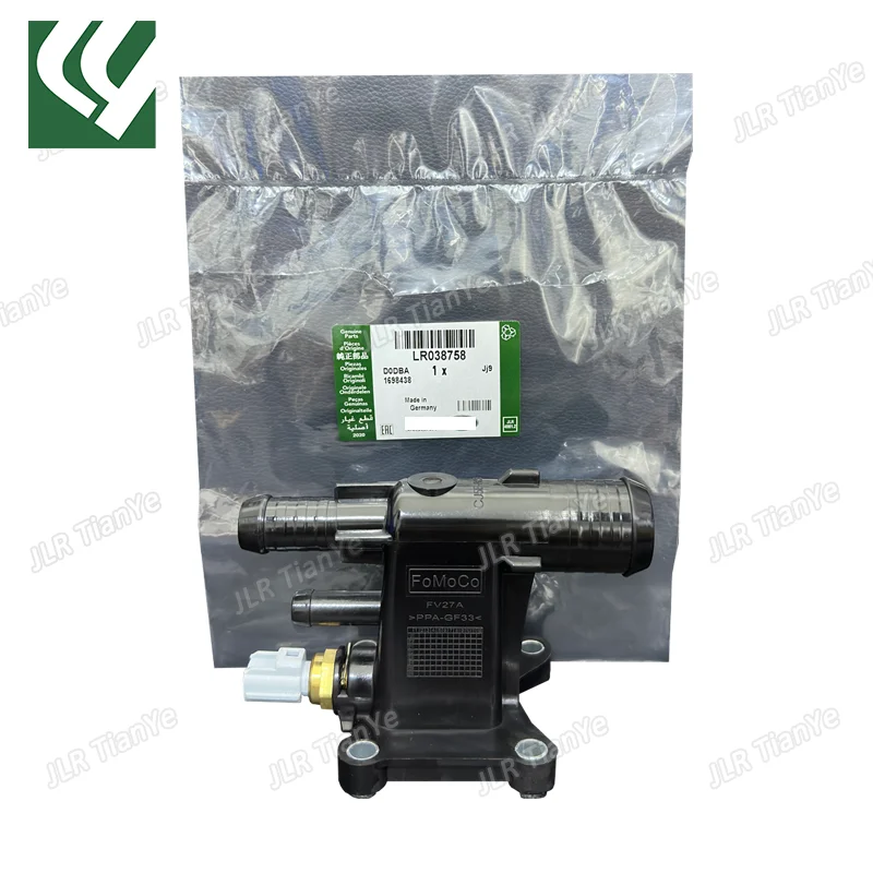 

2.0 Petrol Thermostat Water Outlet Connector Freelander 2 Range Rover Evoque Discovery Sport LR038758 LR025564