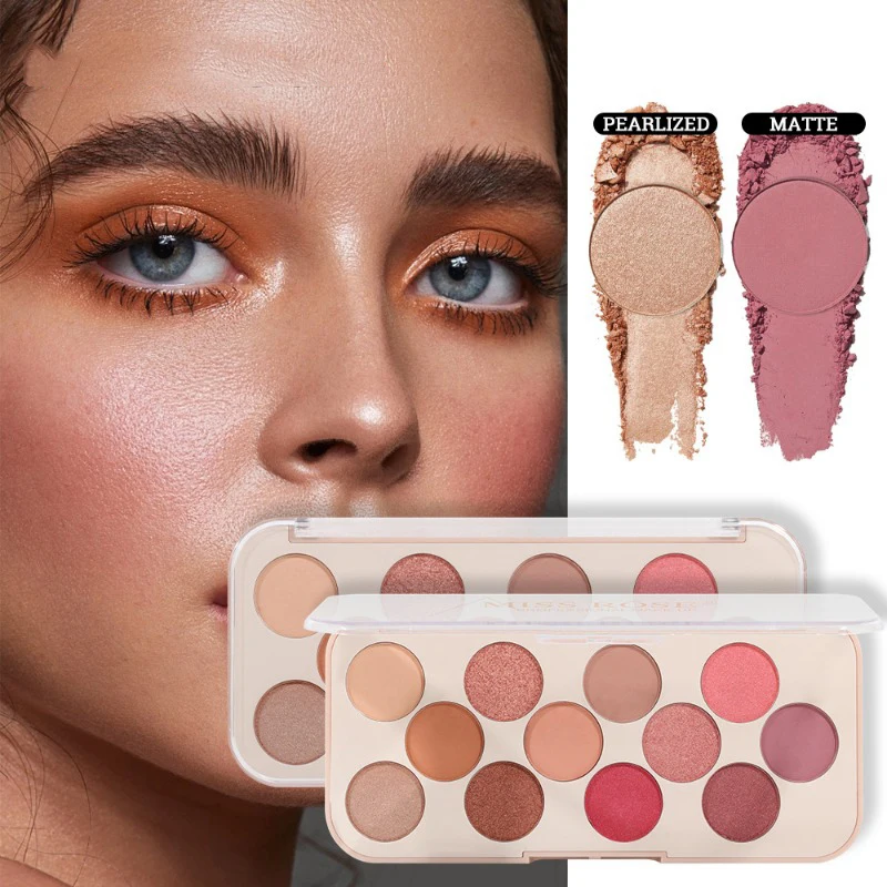 

Eyeshadow Tray Multicolor Pearl Gloss Matte Shimmer Long-lasting Easy Color Waterproof Eye Makeup