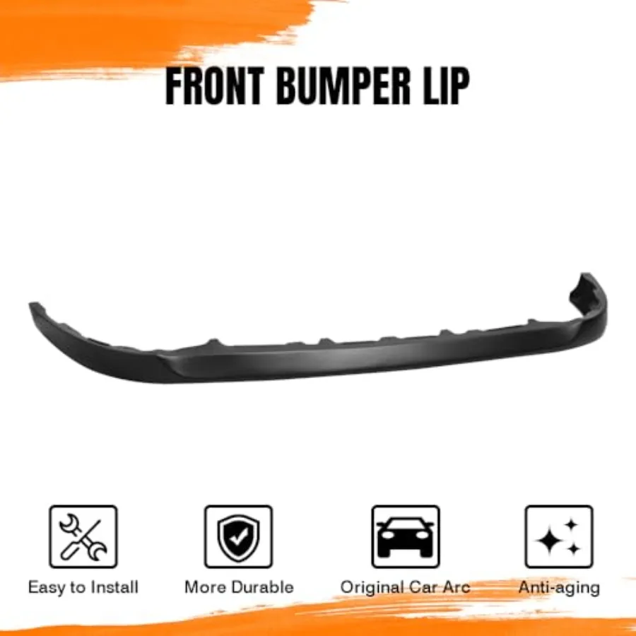 สปอยเลอร์ลิ้นกันชนหน้าสำหรับ MR2 SW20 ปี 1991-1995 แบบ PU สไตล์โรงงาน ชุดแต่งสปลิตเตอร์หน้า ป้องกันรอยขีดข่วนใต้กันชน สีดำ ไม่ลงสี