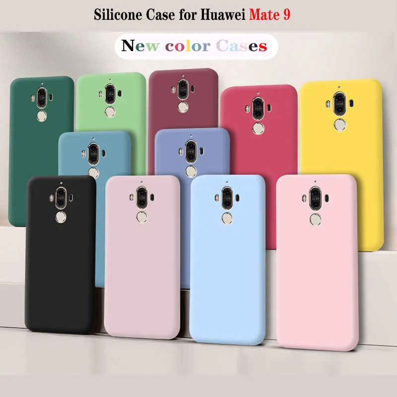 Dla Huawei Mate 9 Silikonowe etui na telefon z miękką tylną obudową dla Huawei Mate9 Mate 9 Ultra cienki silikonowy zderzak