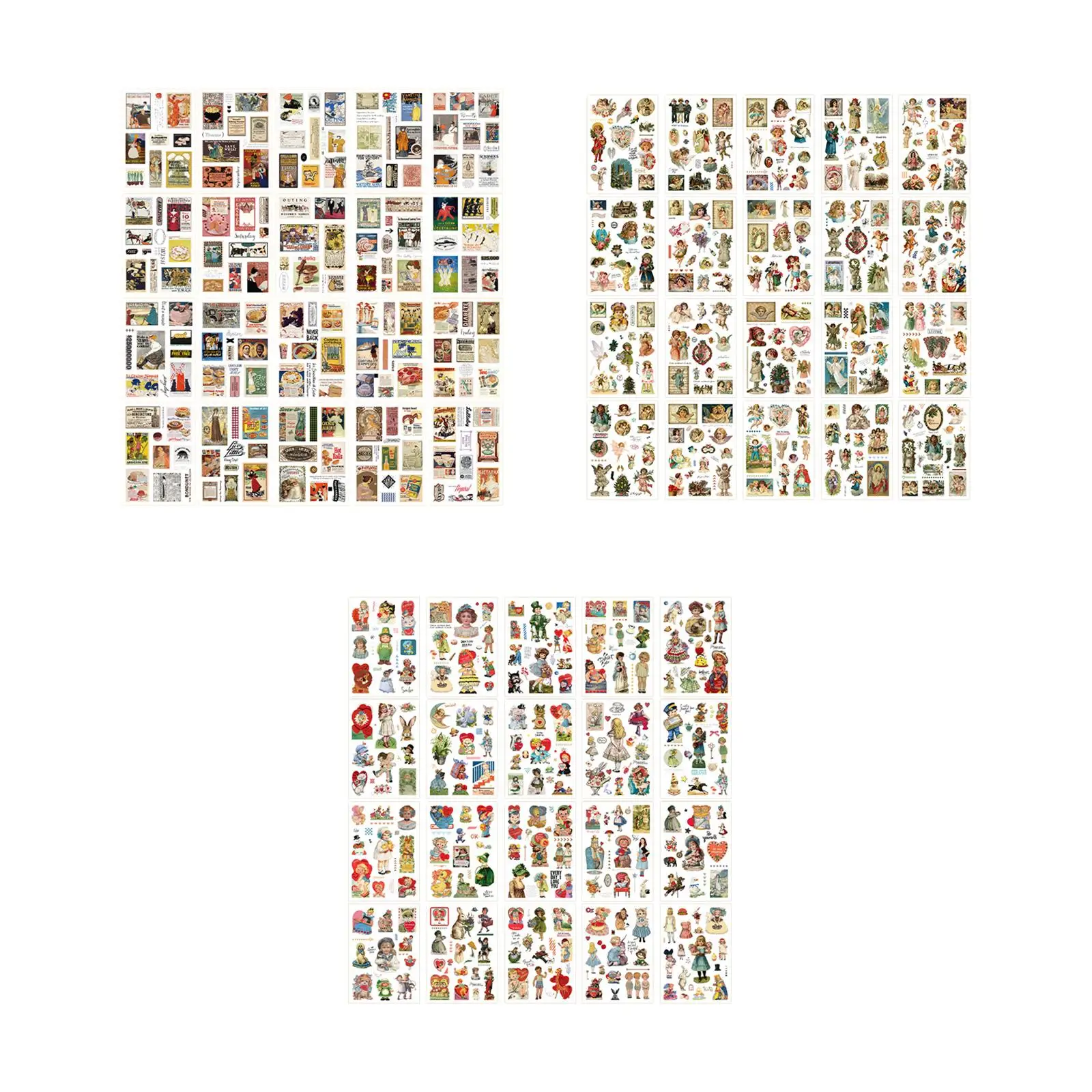 20 Pieces Planner Stickers Decals for Water Bottles Phone Case Greeting Card