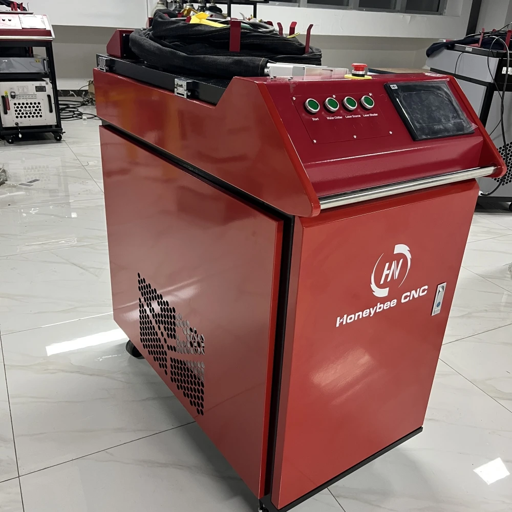 Portable light handheld laser welding machine 1500W for 4mm MS SS