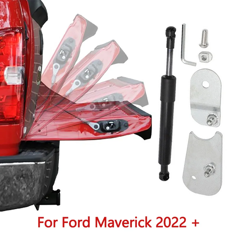 

Подъемник задней двери, опорный стержень для грузовика для Ford Maverick 2022+, подъемная пружина, пикап, мягкие открытые аксессуары