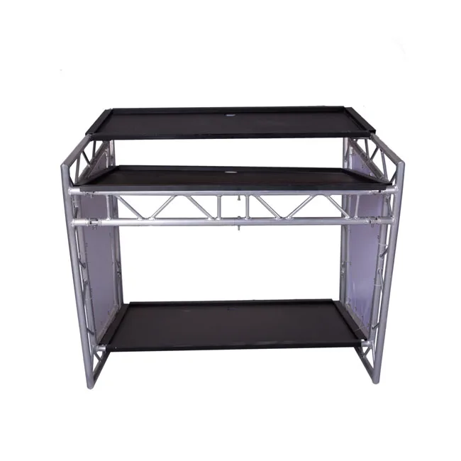 

Aluminum DJ Table New Design Portable Folding with Customized logo Led Lighting Laptop Stand