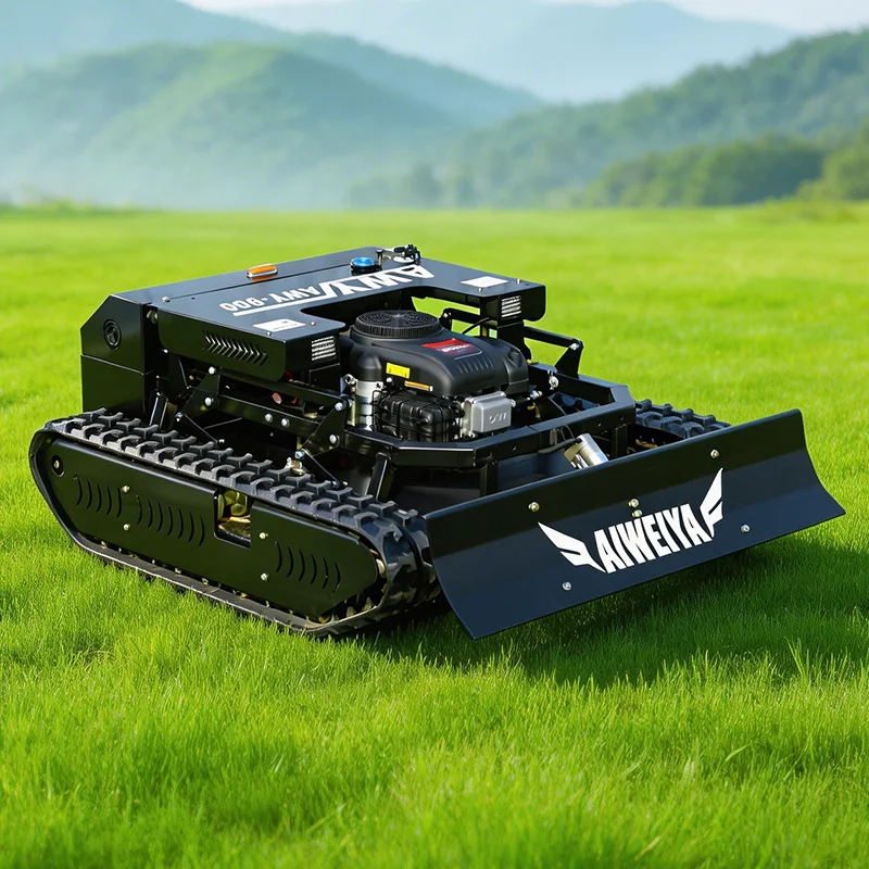 

Customized High-quality robotic automatic lawn mower, remote-controlled slope mower tractor, suitable for garden
