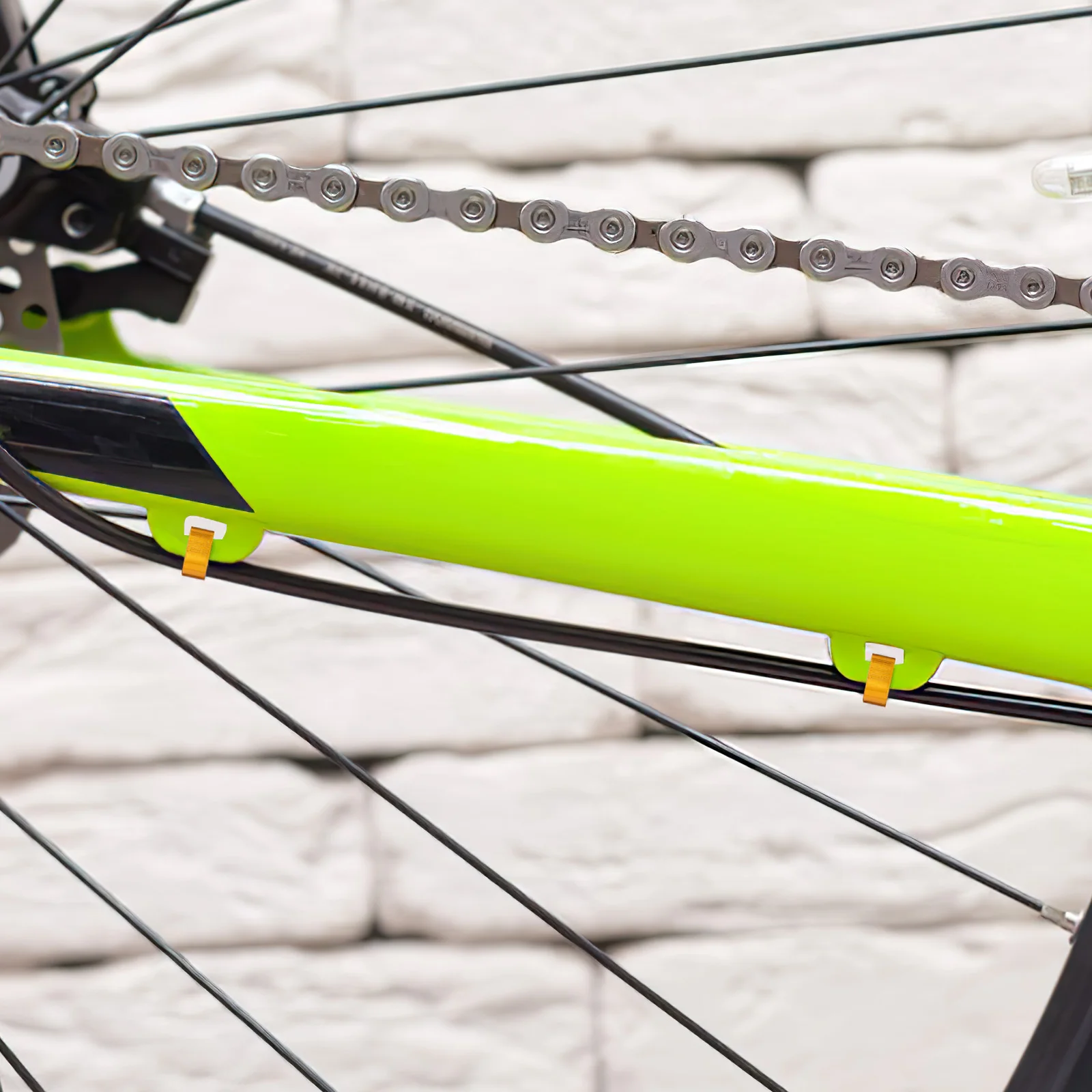 10 قطعة C كليب الدراجة مشبك سبائك الألومنيوم كابل تثبيت خفيفة الوزن دائم لخطوط فرامل دراجة الطريق C على شكل مشبك