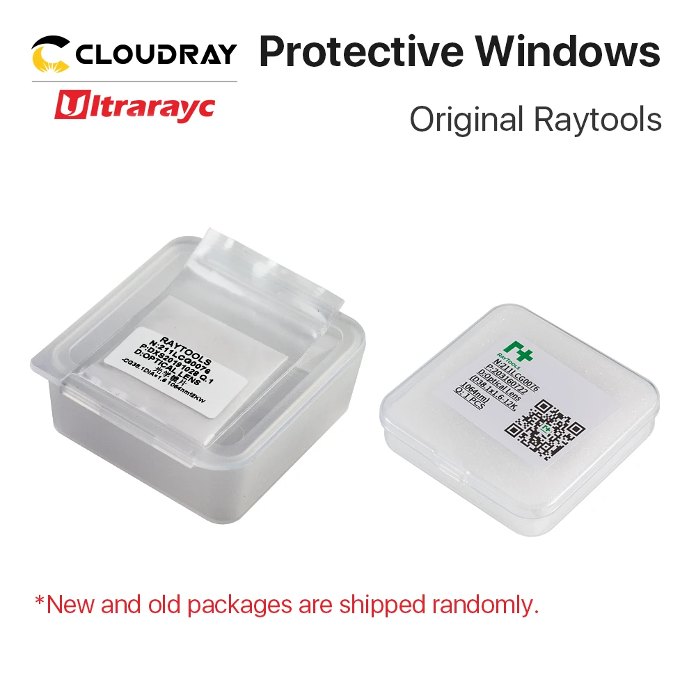 Raytools-lente protectora Original para ventanas, cristal protector de enfoque para BT210S, BT240, BM109, BM111, 37x7, 27,9x4,1