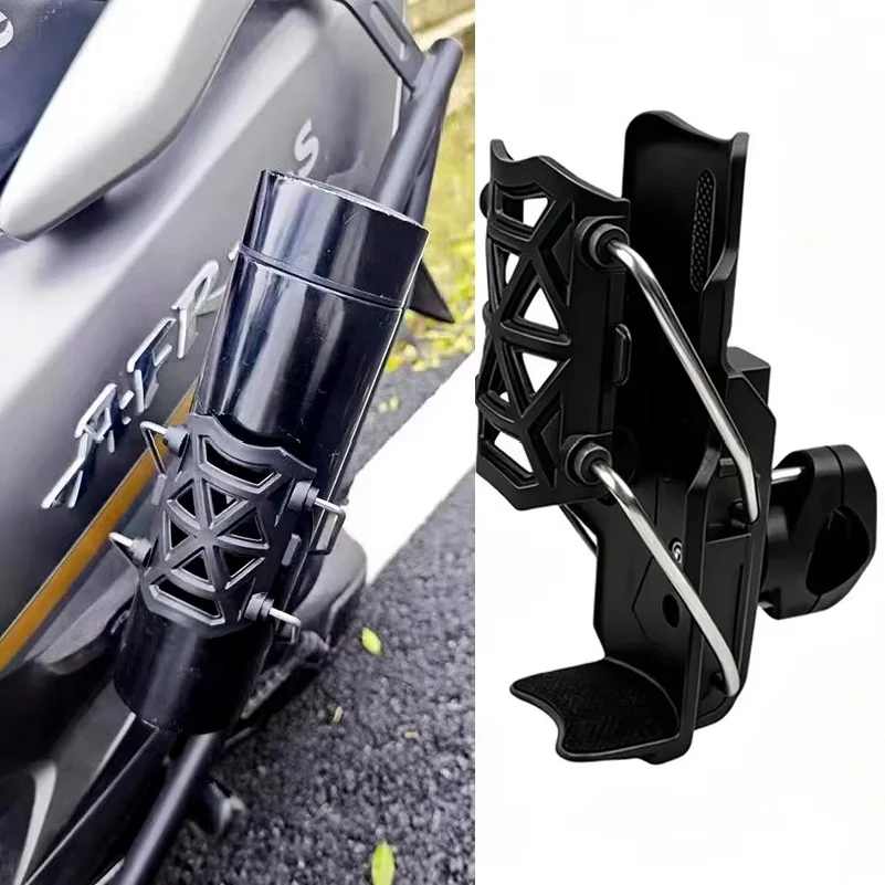 Motorcycle Water Bottle Holder 360° Rotatable For VESPA Piaggio GTS GTV LX LXV LT PX PRIMAVERA 125 150  Anti-Shake Cup Mount