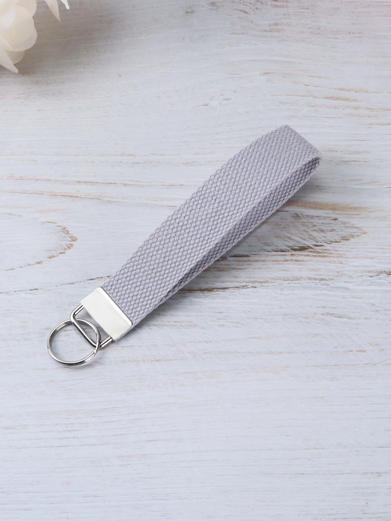 لطيف السوار حزام لون نقي المفاتيح المعلم الحبل مع Keyrings للنساء مفاتيح الهواتف محافظ حامل سحر مفتاح سلسلة هدية