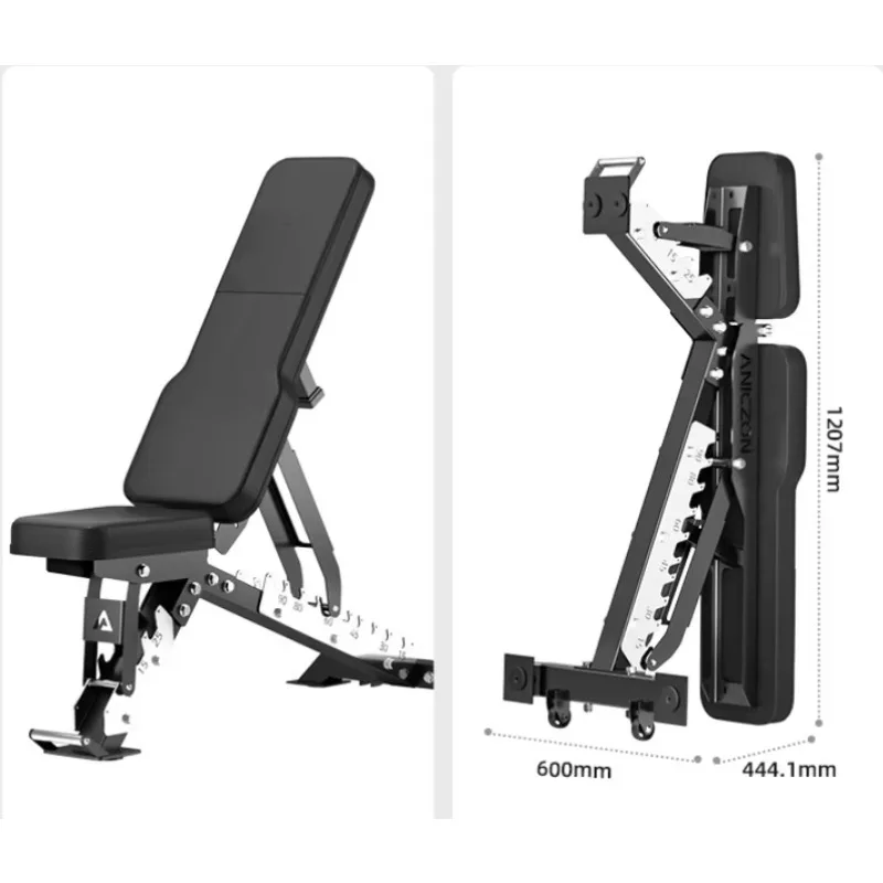 مقعد متعدد الوظائف لغرفة اللياقة البدنية الجديدة لعام 2025 - مقعد قابل للتعديل على طراز احترافي لصالة الألعاب الرياضية التجارية للتدريب المكثف