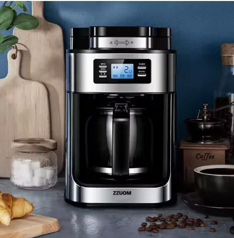 Automatic Commercial Coffee Machine All-in-One Programmable Stainless Steel Housing For Hotels Electric