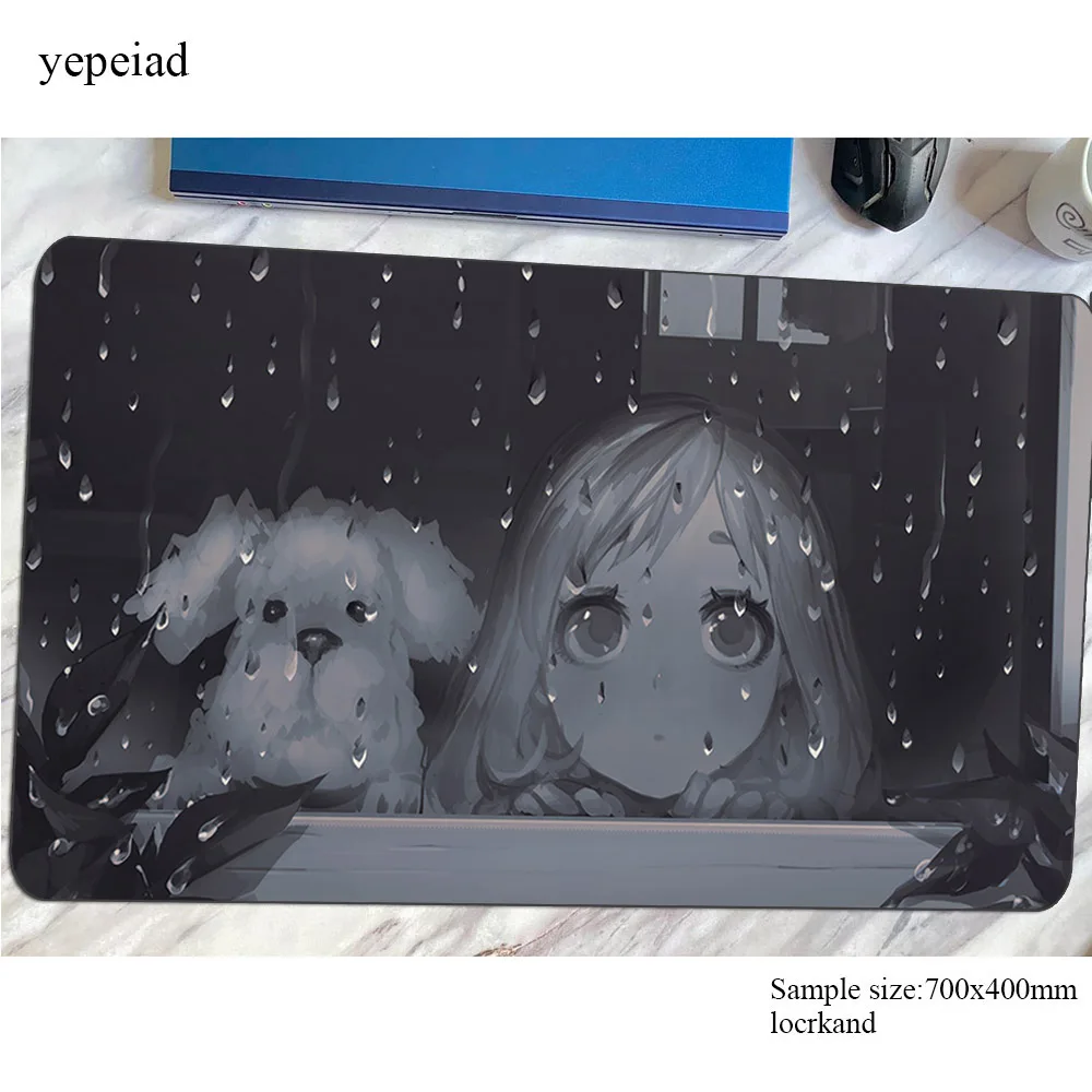 Dog cute mousepad cheapest gaming mouse pad gamer mat 800x400x4mm game computer desk padmouse keyboard HD print large play mats